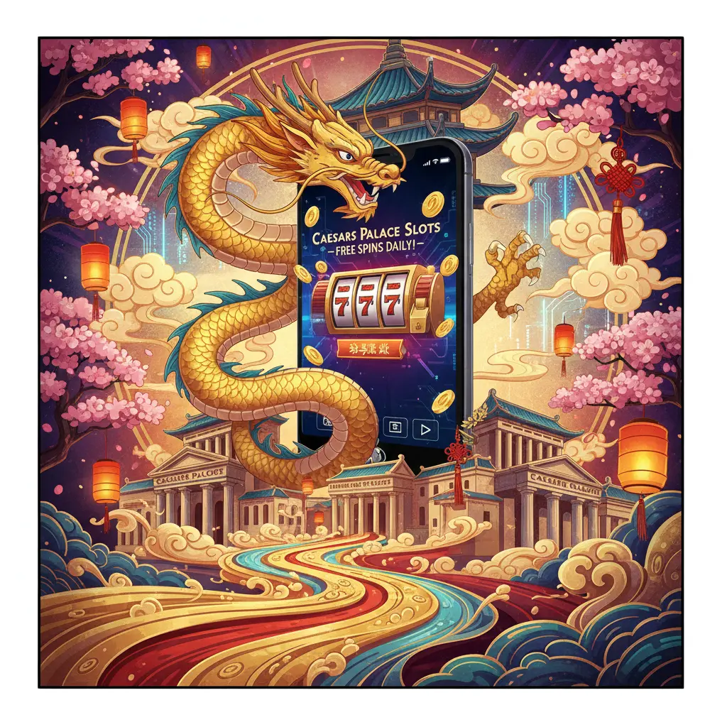 What casino app gives you free spins? - Caesars